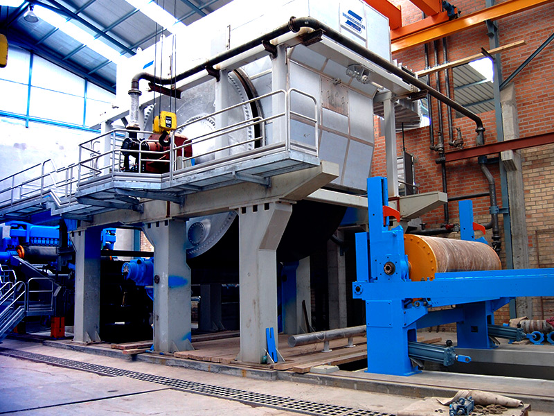 Tissues paper machine